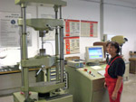 laboratory with tensile